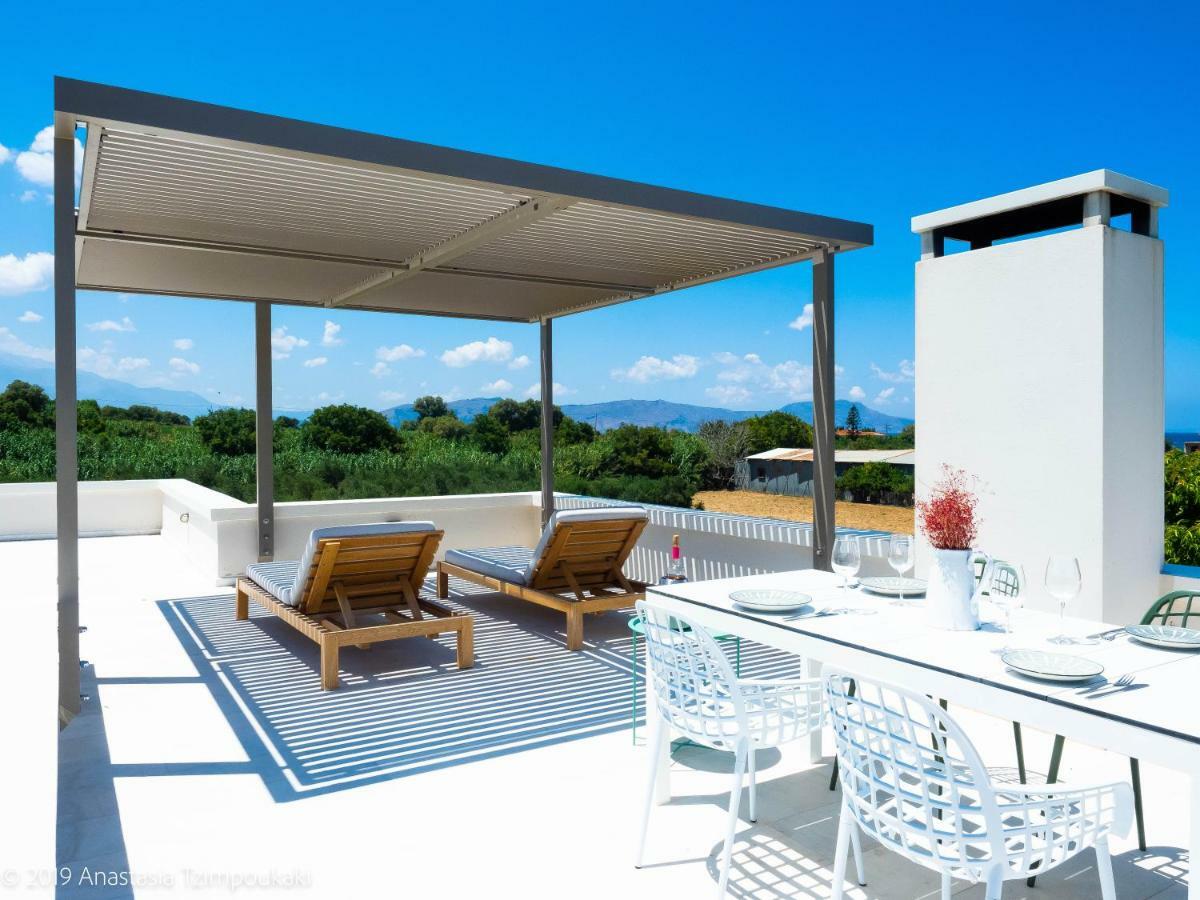 Mikro Livadi Special Lodges - Has An Eco Salt Water Pool - 150M From The Beach Episkopi-Chania Exterior photo